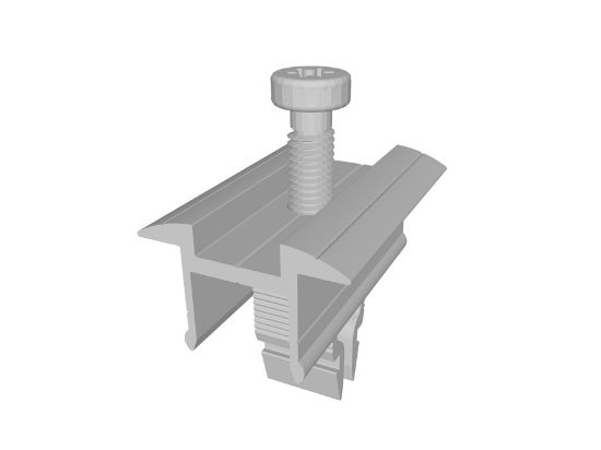 Obrázek Příchytka Solar- "Omega Click", pro panel v.30-40mm