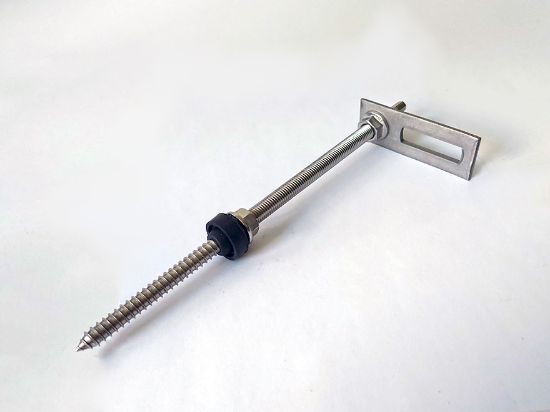 Obrázek Kombišroub Solar M10x250 KOMPLET s montážním adaptérem