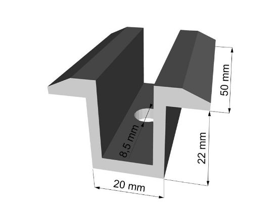 Obrázek Příchytka Solar- "Omega", černá 