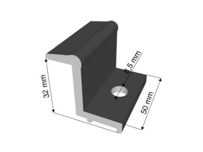 Obrázek Příchytka Solar- Z32mm, černá