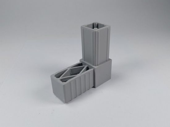 Obrázek Plast. spojka pro J30x30x2  L šedá