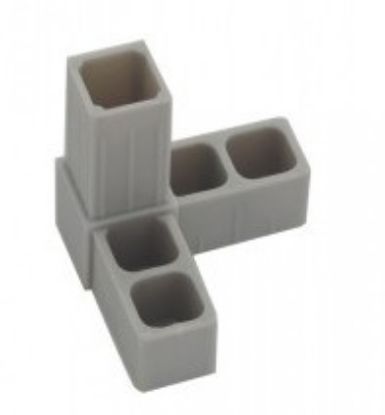 Obrázek Plast. spojka pro J20x20x1,5  3D