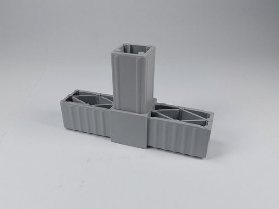 Obrázek Plast. spojka pro J30x30x2  T šedá